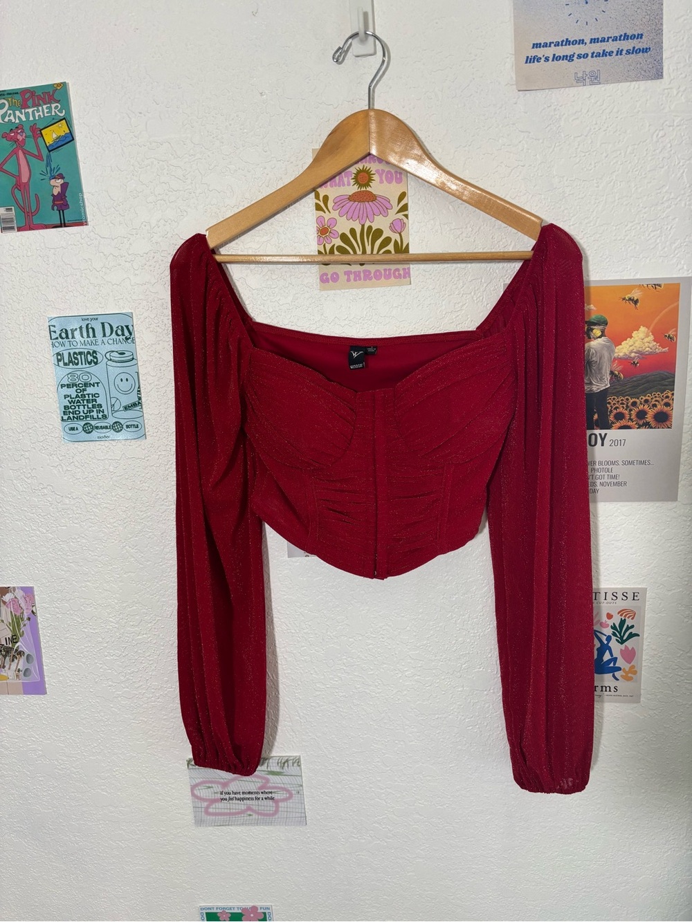 Windsor Long Sleeve Corset Top